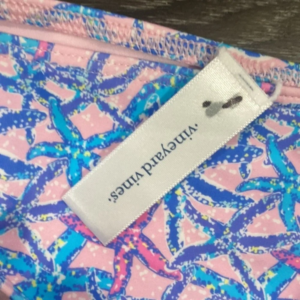 NWOT! Vineyard Vines Blue and Pink Starfish Girls‎ Bikini Bottom